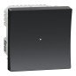 NU351554W Wiser Unica - 2-wire zigbee push dimmer anthracite mecha only