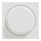NU351618W Wiser Unica - variateur rotatif 2 fils zigbee blanc méca seul
