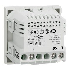 Variateur rotatif 2 fils zigbee blanc méca seul NU351618W Wiser Unica
