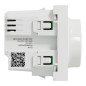 NU351618W Wiser Unica - variateur rotatif 2 fils zigbee blanc méca seul
