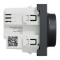 NU351654W Wiser Unica - 2-wire zigbee rotary variator anthracite mecha only