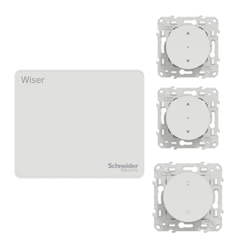 Wiser CCT501801-KITVOLET Kit Persianas conectadas - Paquete de inicio de persianas enrollables