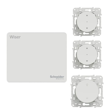 Wiser CCT501801-KITVOLET Kit Connected Shutters - Roller Shutter Starter Pack