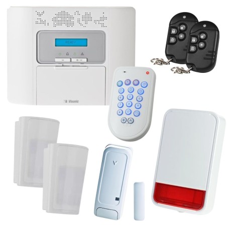 PowerMaster 30 NFA2P alarm pack - PowerMaster 30 Visonic with siren