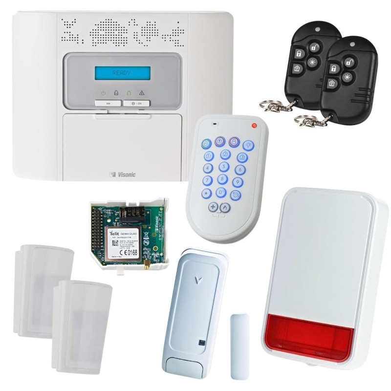 PowerMaster - Alarme GSM NFA2P avec sirène extérieure PowerMaster - Alarme GSM NFA2P avec sirène extérieure