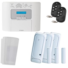 La alarma de la casa PowerMaster 30 De Visonic NFA2P KIT de 3