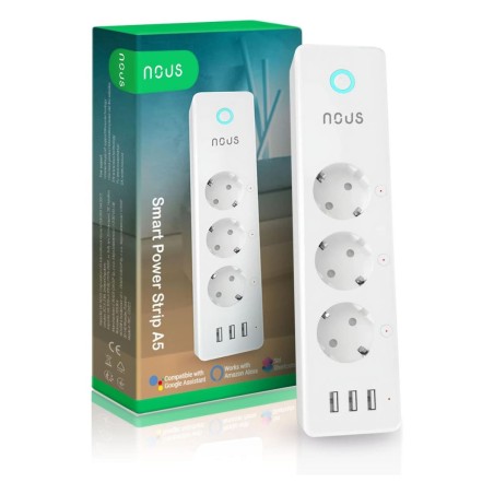 NOUS A5 - Multiprise intelligente Wifi mesure de consommation