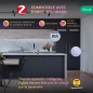 NOUS E6 - Thermostat LCD température et humidité Zigbee 3.0