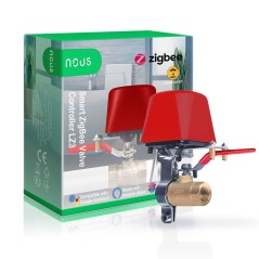 NOUS E6 - Termostato LCD temperatura e umidità Zigbee 3.0