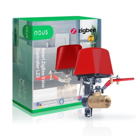 NOUS E6 - Thermostat LCD temperature and humidity Zigbee 3.0