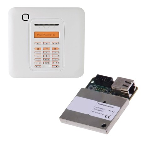 Alarma triple PowerMaster 10 - Alarma IP central PowerMaster 10 de Visonic