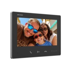 Hikvision DS-KH7300EY-WTE2 - Moniteur vidéo portier intérieur IP noir