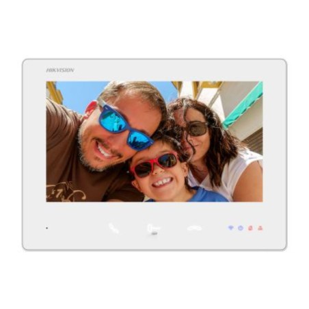 Hikvision DS-KH7300EY-WTE2 - Moniteur vidéo intérieur IP blanc