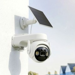 IMOU KIT/IPC-K9EP-3T0WE/FSP12-TYPEC - Cámara domo solar IP wifi de 3MP con PAN/TILT