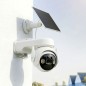 IMOU KIT/IPC-K9EP-3T0WE/FSP12-TYPEC - Telecamera dome solare IP wifi da 3MP con PAN/TILT