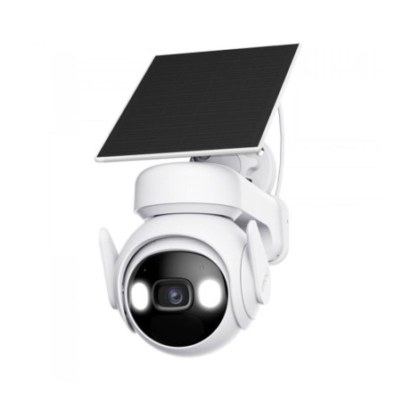 IMOU KIT/IPC-K9EP-3T0WE/FSP12-TYPEC - Telecamera dome solare IP wifi da 3MP con PAN/TILT
