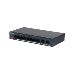 10-port switch with 8 PoE ports