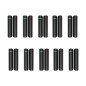 Ajax DoorProtect - Set of 10 Black Opening Detectors Ajax DoorProtect - Set of 10 Black Opening Detectors