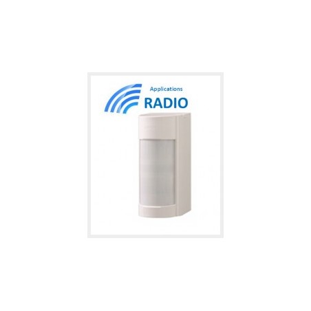 DETECTOR de accesorios optex infrarrojo DOBLE EXT 12M de BAJO CONSUMO, protección IP55 con anti-máscara