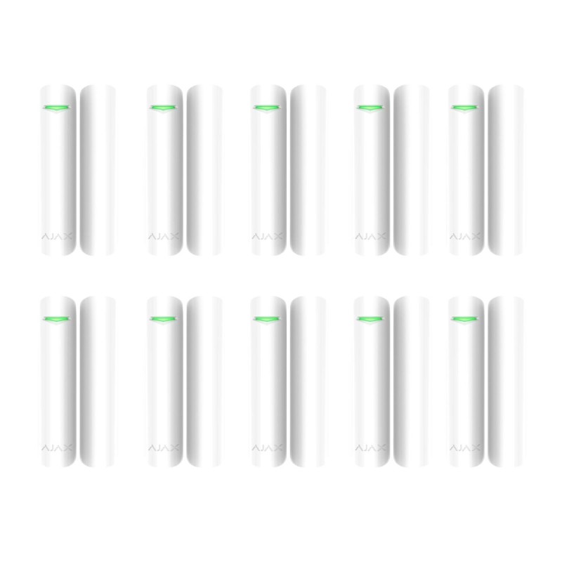 Ajax DoorProtect - Set mit 10 weißen Öffnungsmeldern Ajax DoorProtect - Set mit 10 weißen Öffnungsmeldern