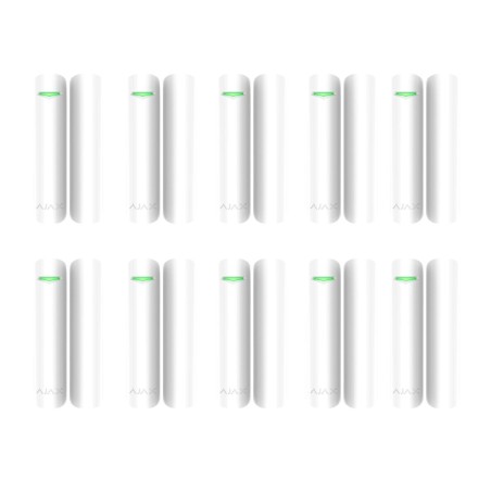 Ajax DoorProtect - Juego de 10 detectores de apertura blancos