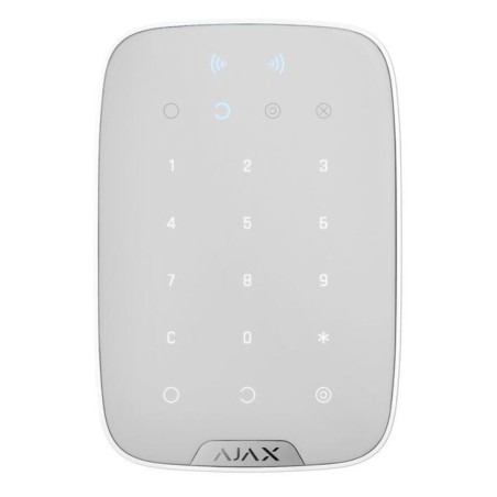 Ajax KEYPAD PLUS  - Clavier avec lecteur de TAG blanc