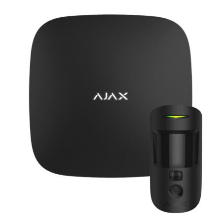 Ajax Hub 2 PLUS - Kit di allarme Ajax Hub2 Plus MotionCam Nero