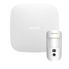 Ajax Hub 2 PLUS - Ajax Alarm Kit Hub2 Plus MotionCam Weiß