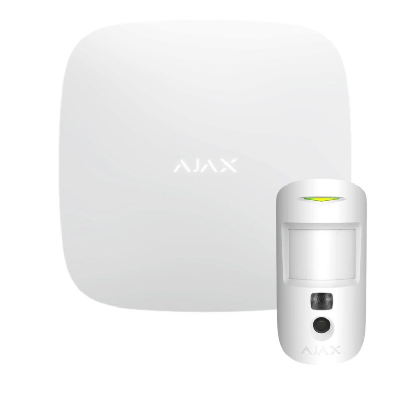 Ajax Hub 2 PLUS - Ajax Alarm Kit Hub2 Plus MotionCam Weiß Ajax Hub 2 PLUS - Ajax Alarm Kit Hub2 Plus MotionCam Weiß