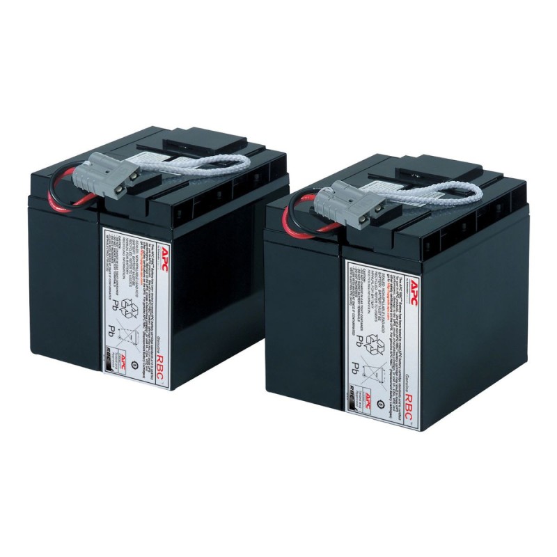 APC Schneider Electric RBC55 - Cartucho de batería de repuesto para UPS SMT3000IC de APC