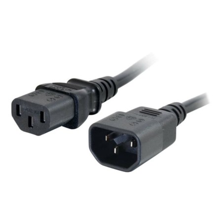 C2G 88503 - Cable de extensión IEC 2m para fuente de alimentación de PC