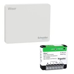 Wiser Schneider Electric kit CCT501801-KITEAUCHAUDE - Pack démarrage ballon d'eau chaude