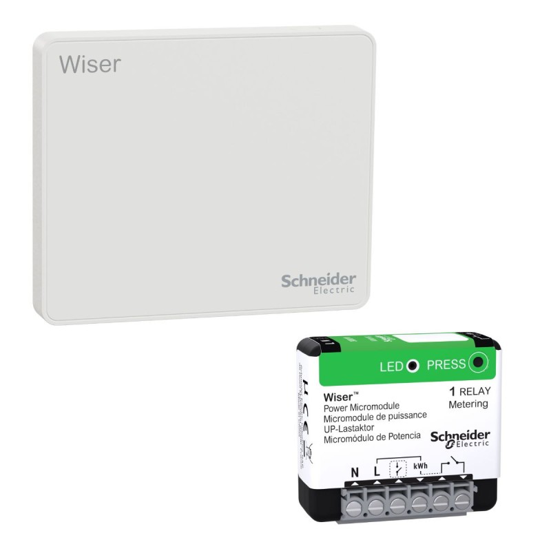 Wiser Schneider Electric kit CCT501801-KITEAUCHAUD - Starter Pack per serbatoio acqua calda