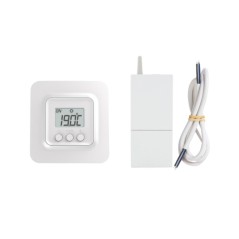 Delta Dore 6053082 - Thermostat d'ambiance radio Tybox 5300 pour système résersible/non réversible