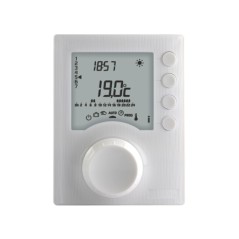 Delta Dore 6053006 - Thermostat programmable filaire Tybox 1127 pour chauffage eau chaude