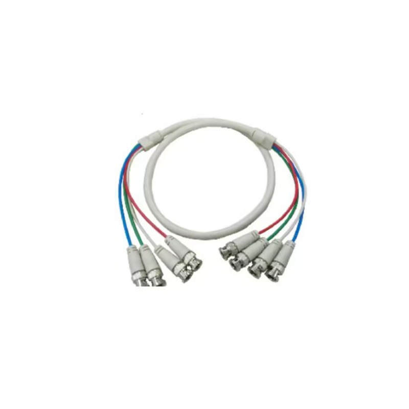 Airspace SAM-4919 - Câble vidéo 4 BNC mâle vers 4 BNC mâle 1 m