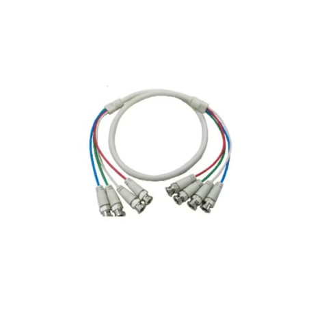 Airspace SAM-4922- Câble vidéo 4 BNC mâle vers 4 BNC mâle 2 m