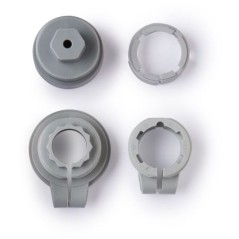 Delta Dore 6050670 - 4 Adapter Kit for TRV 1.0 Thermostatic Valve