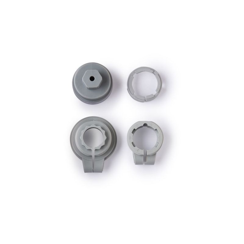 Delta Dore 6050670 - Kit 4 adaptateurs pour vanne thermostatique TRV 1.0