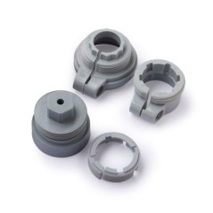 Delta Dore 6050670 - Kit 4 adattatori per valvola termostatica TRV 1.0
