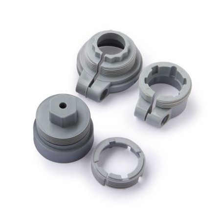 Delta Dore 6050670 - 4 Adapter Kit for TRV 1.0 Thermostatic Valve