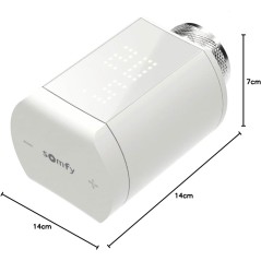 Somfy 1870508 - Pack de 3 cabezales termostáticos IO