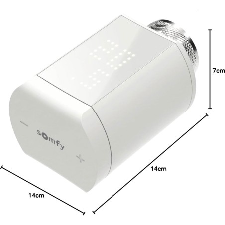 Somfy 1870508 - Pack of 3 IO thermostatic heads
