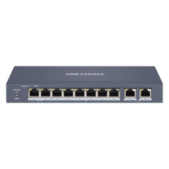 Hikvision DS-3E1310HP-EI - Switch POE 8 ports