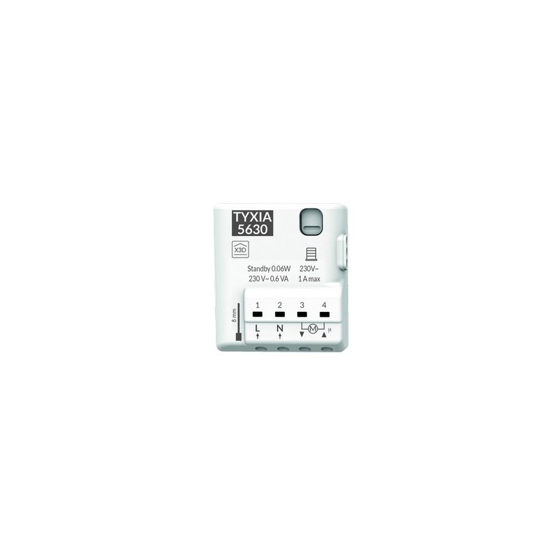 Delta Dore TYXIA 5630 6351401 - Receptor de persiana enrollable X3D Delta Dore TYXIA 5630 6351401 - Receptor de persiana enrollable X3D