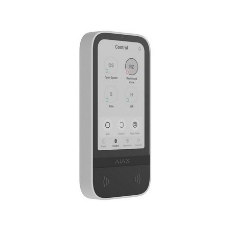 Touchscreen Ajax TASTIERA - Tastiera wireless Touch Screen bianco