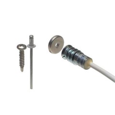 Alarmtech MC 250-M14 - Contatto magnetico per incassi da 2 m