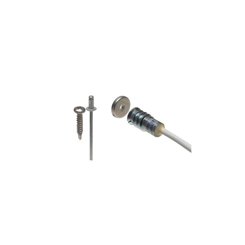 Alarmtech MC 250-M14 - Contacto magnético para luminarias empotrables de 2 m Alarmtech MC 250-M14 - Contacto magnético para luminarias empotrables de 2 m