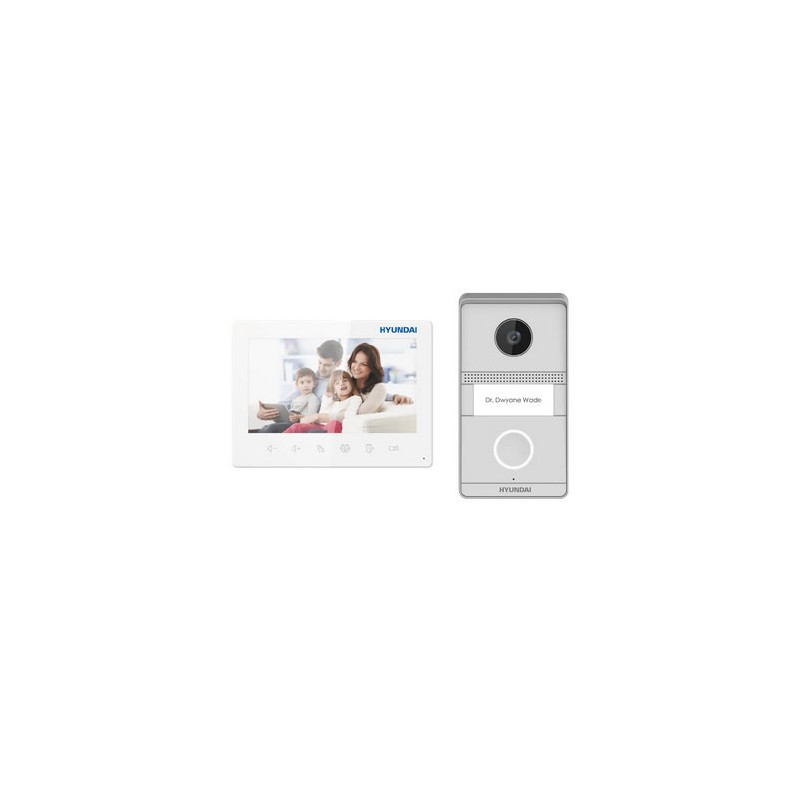 Hyundai SF-VIK007-S-2ANALOG - Kit interphone portier vidéo 2 fils
