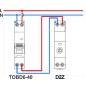 NOUS D2Z - Module Zigbee Rail DIN 20A mesure de consommation NOUS D2Z - Module Zigbee Rail DIN 20A mesure de consommation